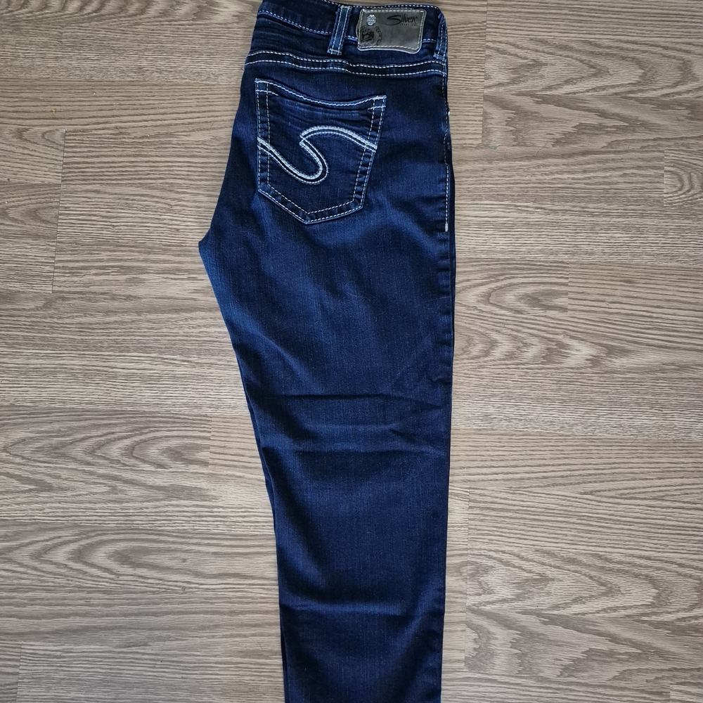 Brand New Silver Jeans, Cropped